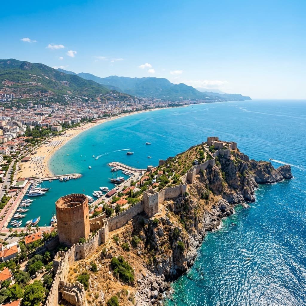 Alanya coast